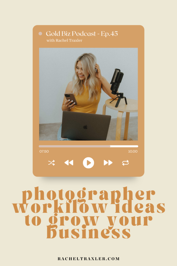 photographer workflow ideas