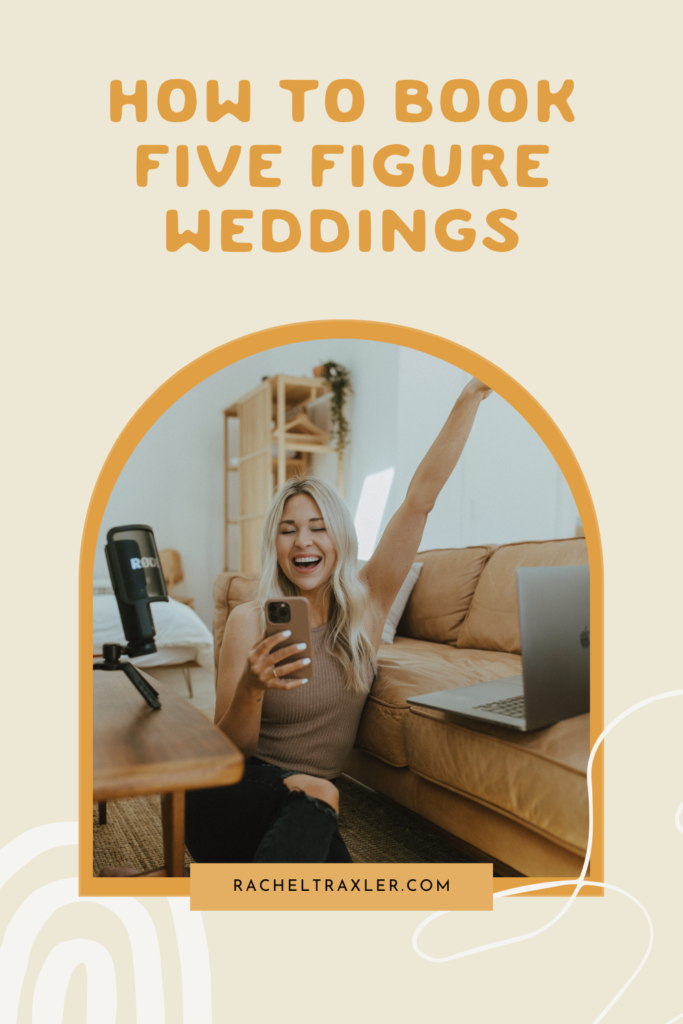 how to book five figure weddings