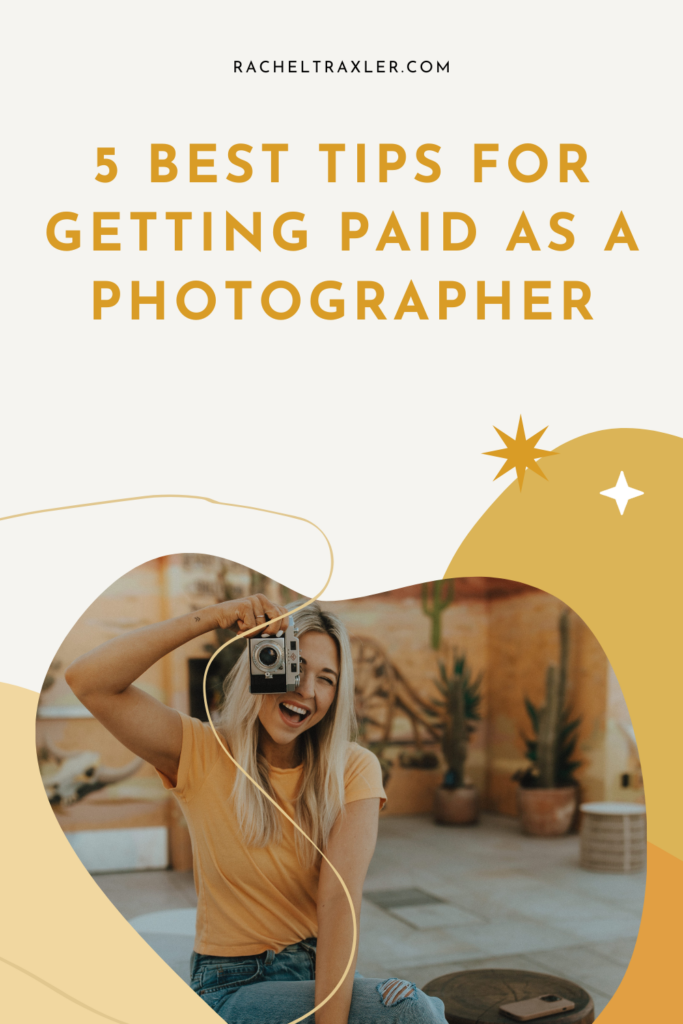 getting paid as a photographer